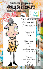 AALL & CREATE STAMP #703 Cougar Dee